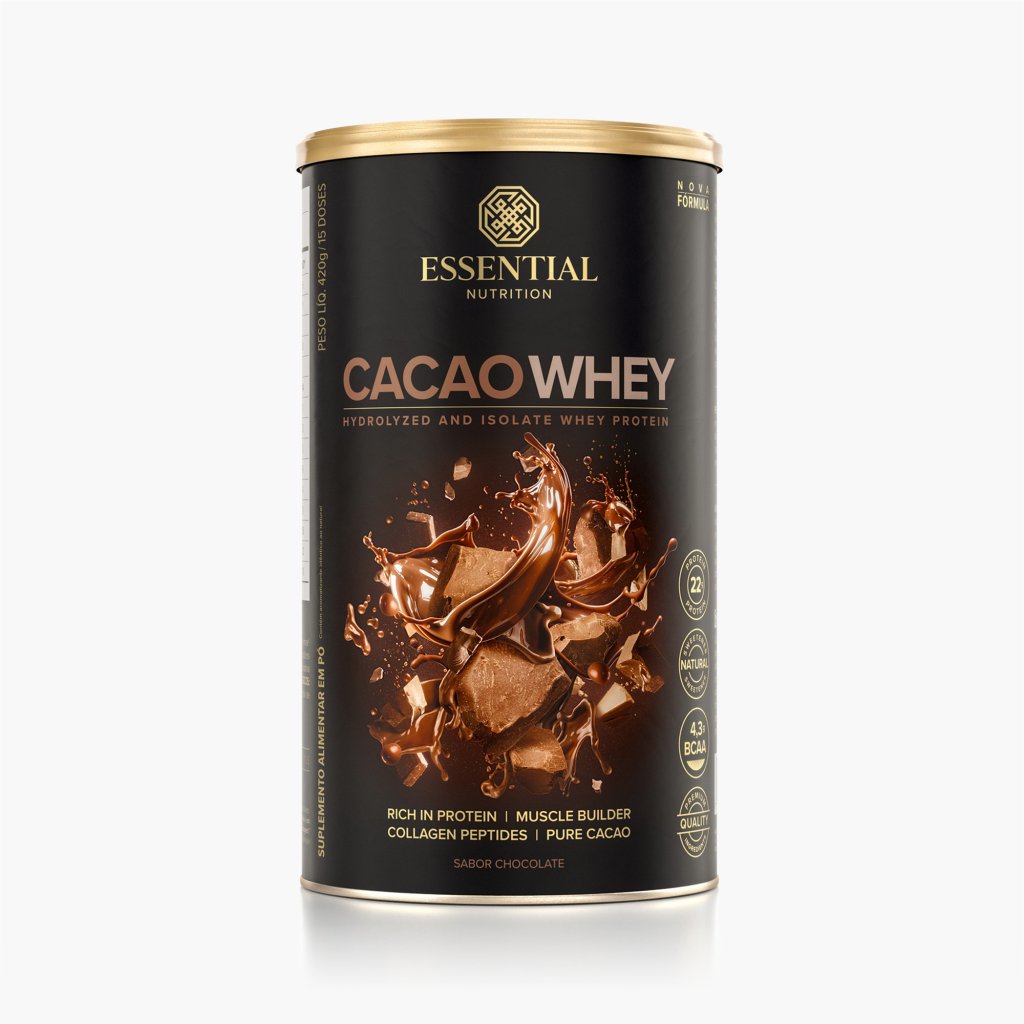 CACAO WHEY 420G - ESSENTIAL