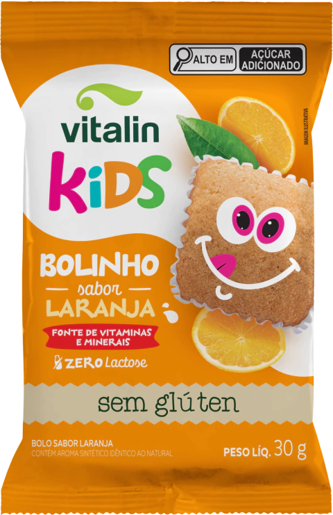 BOLINHO SABOR LARANJA KIDS - VITALIN