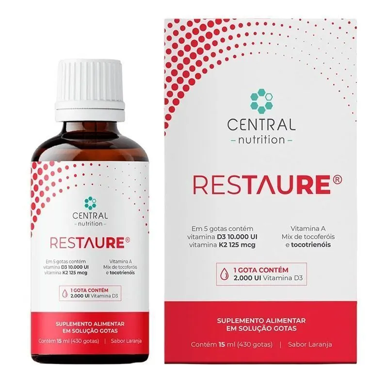 RESTAURE 15ML (GOTAS) - CENTRAL NUTRITION