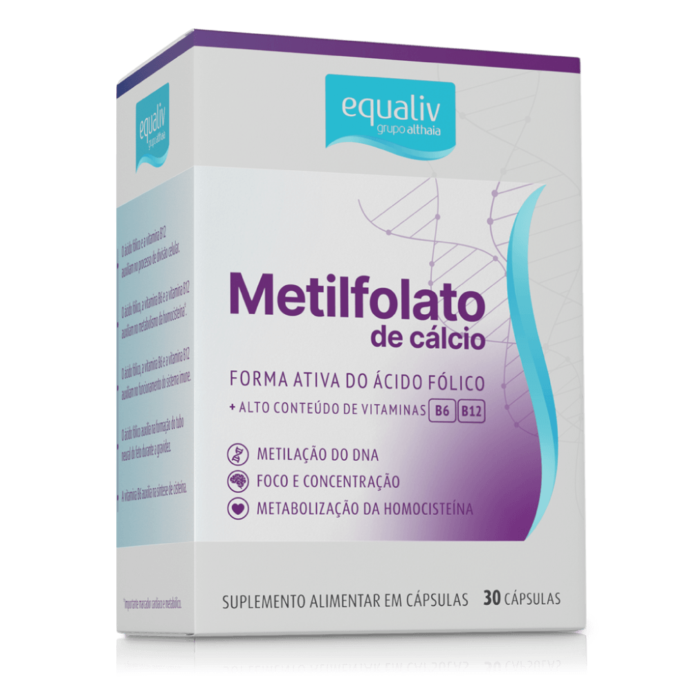 METILFOLATO DE CALCIO 30CAP - EQUALIV
