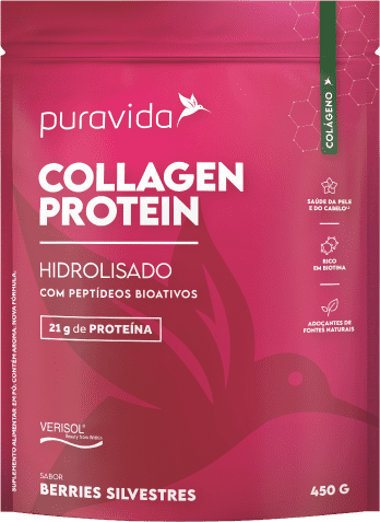 COLLAGEN PROTEIN BERRIES SILVESTRES 450G - PURA VIDA