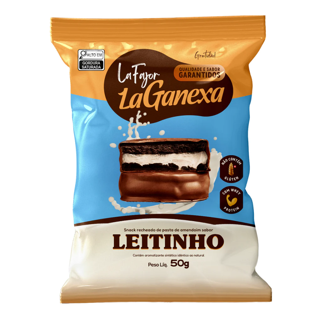 LAFAJOR DE LEITINHO COM WHEY 50G - LA GANEXA