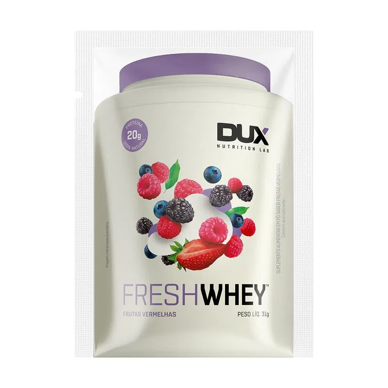 FRESH WHEY FRUTAS VERMELHAS SACHÊ - DUX