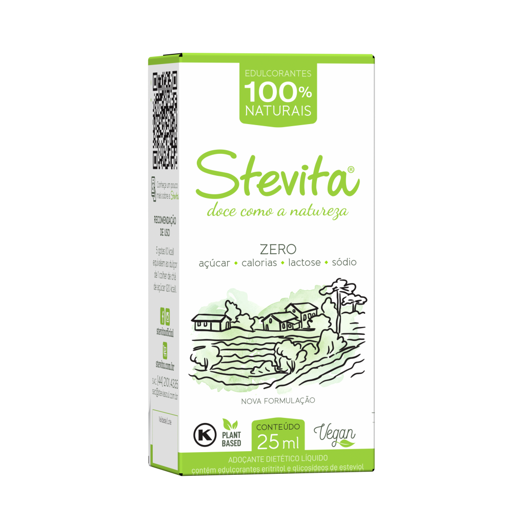 ADOÇANTE LIQUIDO 25ML - STEVITA