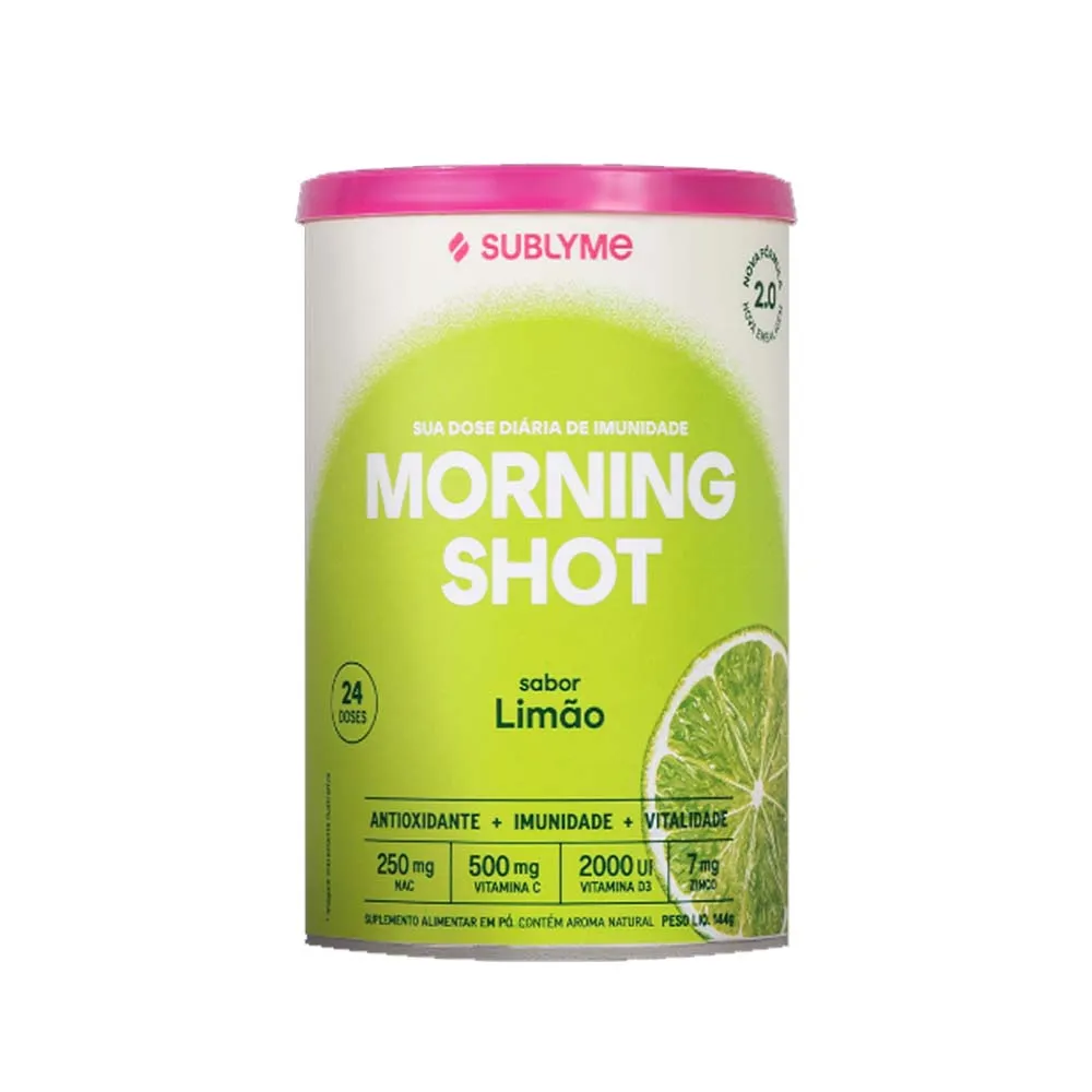 MORNING SHOT 2.0 LIMÃO 144G - SUBLYME
