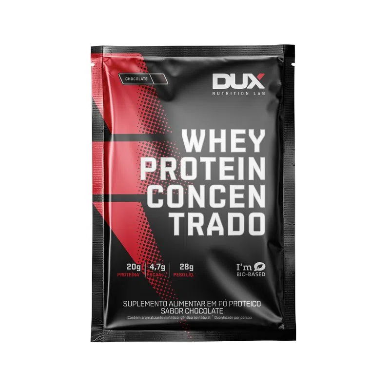 WHEY PROTEIN CONCENTRADO CHOCOLATE BRANCO SACHÊ - DUX