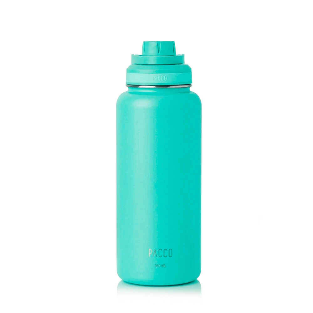 GARRAFA TÉRMICA HYDRA V2 950ML - TURQUESA - PACCO