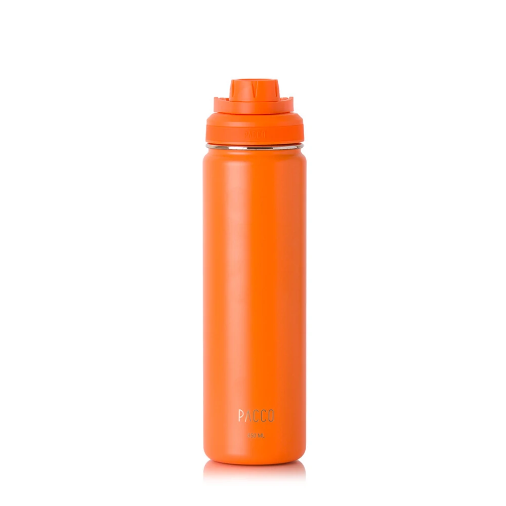 GARRAFA TÉRMICA HYDRA V2 650ML - LARANJA - PACCO