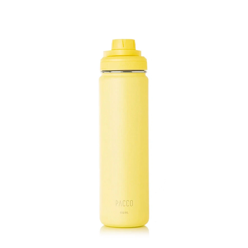 GARRAFA TÉRMICA HYDRA V2 650ML - LIMA - PACCO