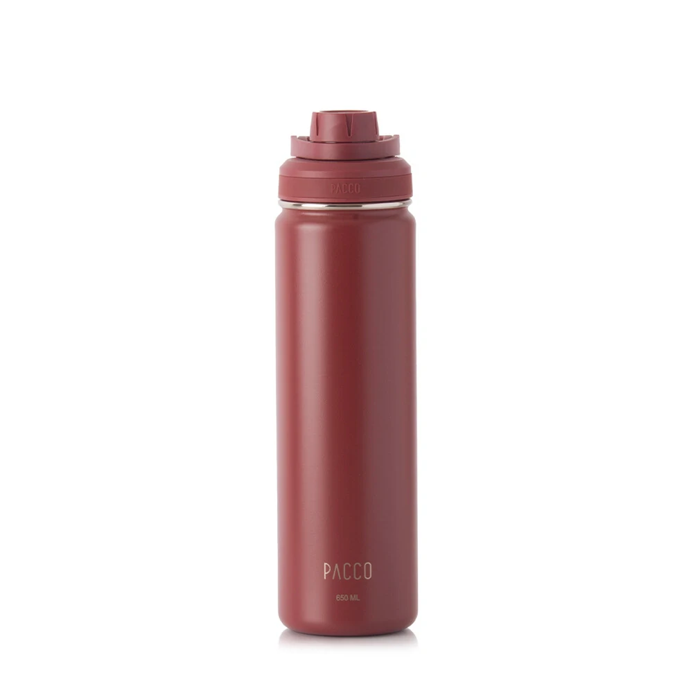 GARRAFA TÉRMICA HYDRA V2 650ML - TERRACOTA - PACCO