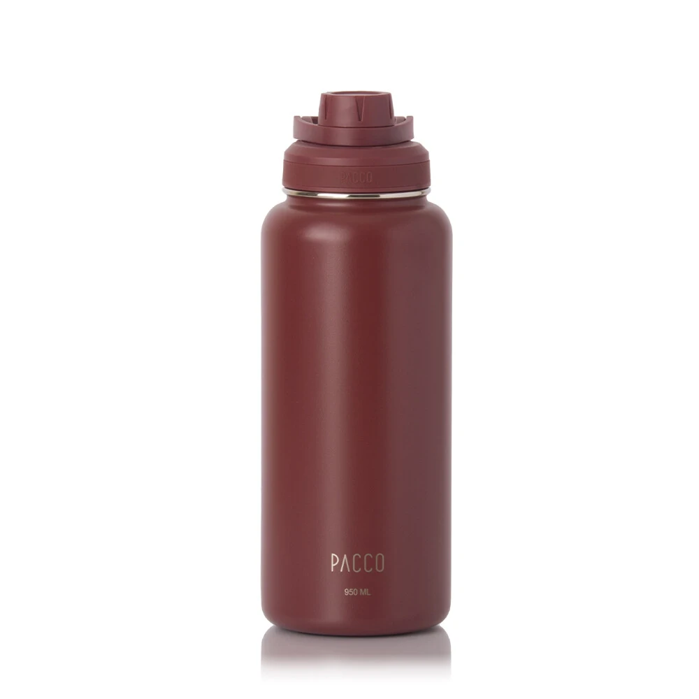 GARRAFA TÉRMICA HYDRA V2 950ML - TERRACOTA - PACCO