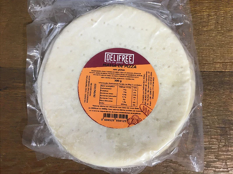 MASSA DE PASTEL - DELIFREE