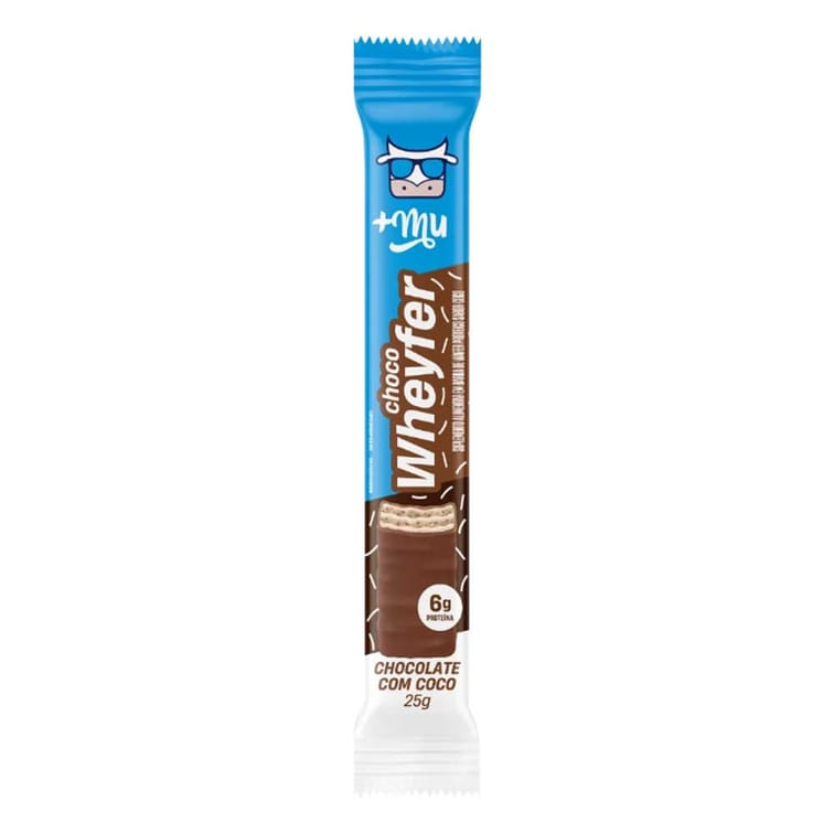CHOCO WHEYFER CHOCOLATE COM COCO 25G - +MU