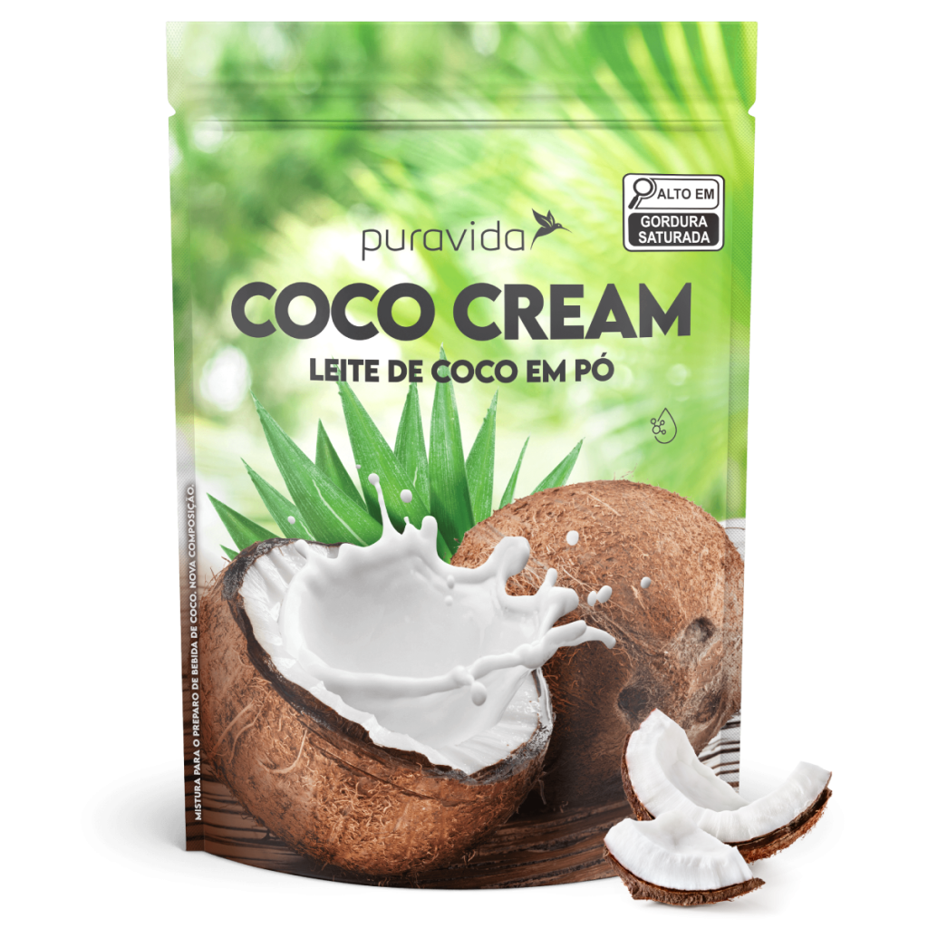 COCO CREAM LEITE DE COCO EM PÓ 1KG - PURA VIDA