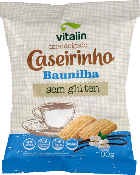 AMANTEIGADO CASEIRINHO BAUNILHA 100G - VITALIN