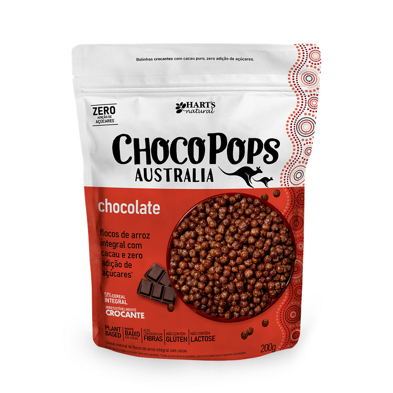 CHOCOPOPS AUSTRALIA 200G - HART'S NATURAL