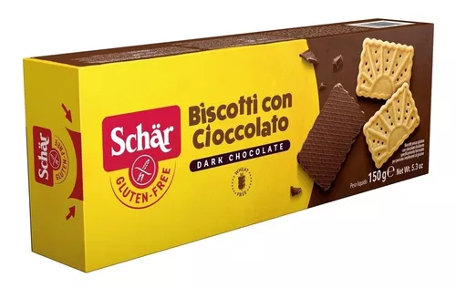BISCOTTI CON CIOCCOLATO 150G - SCHAR