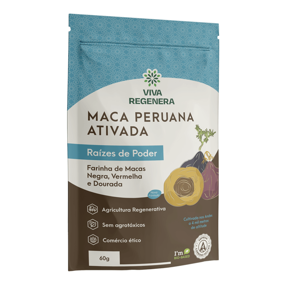 MACA PERUANA ATIVADA 60G - REGENERA