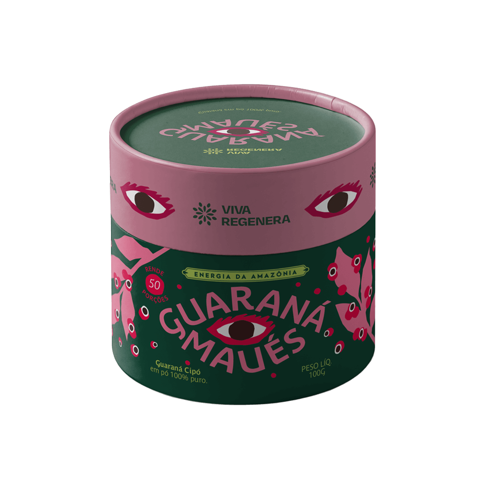 GUARANÁ CIPÓ DE MAUÉS EM PÓ 100G - REGENERA
