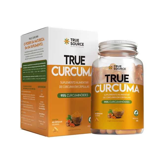 TRUE CURCUMA 500MG 60CAP - TRUE SOURCE