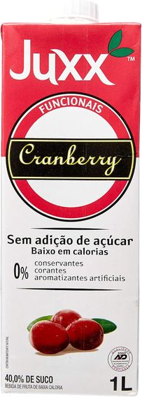 SUCO DE CRANBERRY SEM AÇUCAR 1 L - JUXX