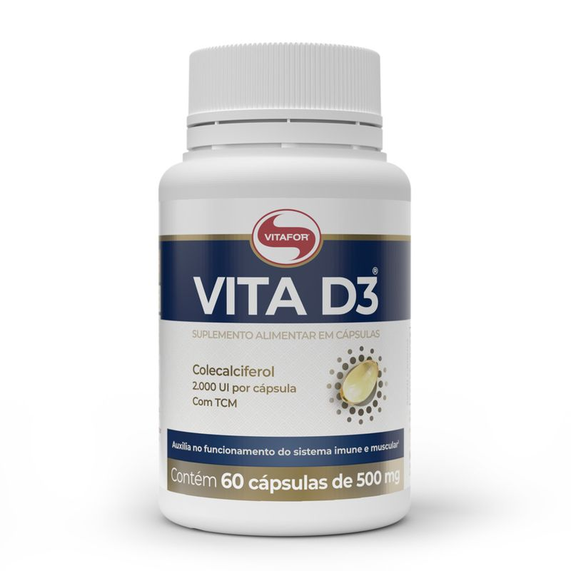 VITA D3 60CAPS - VITAFOR