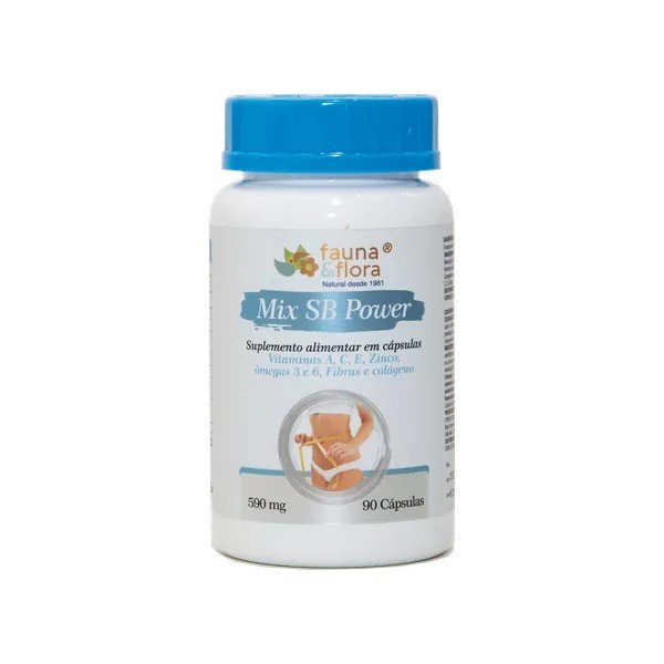MIX SB POWER 500MG 90CAP - FAUNA E FLORA