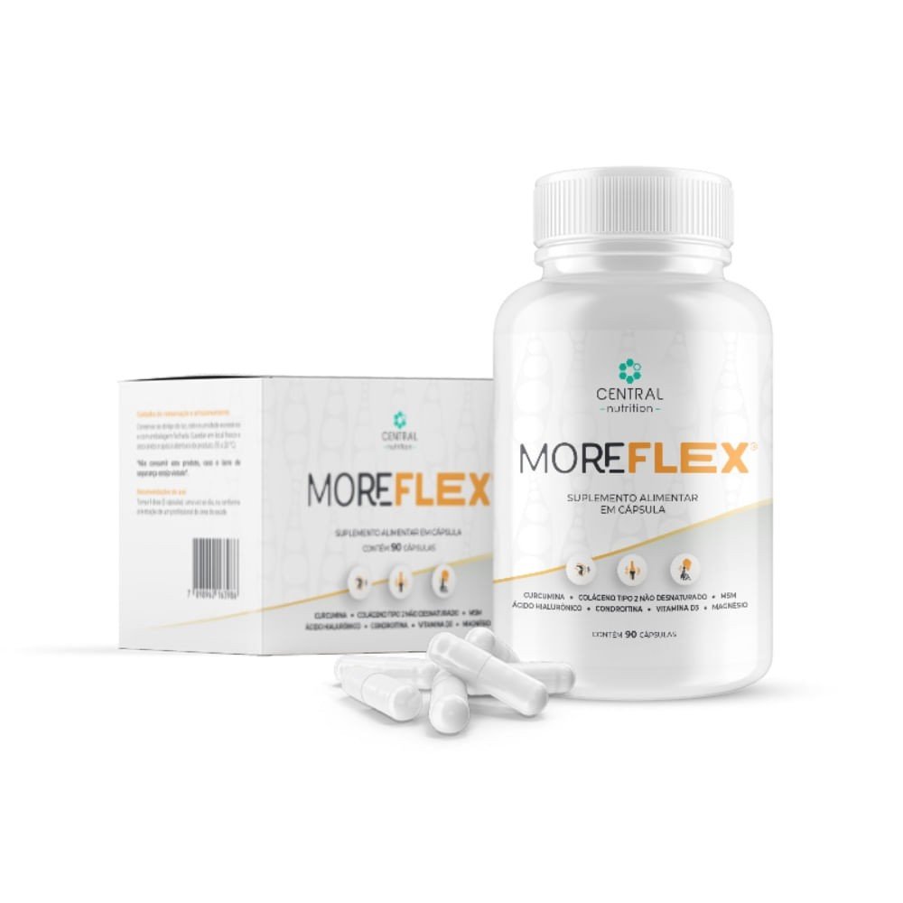 MOREFLEX 90 CAP - CENTRAL NUTRITION