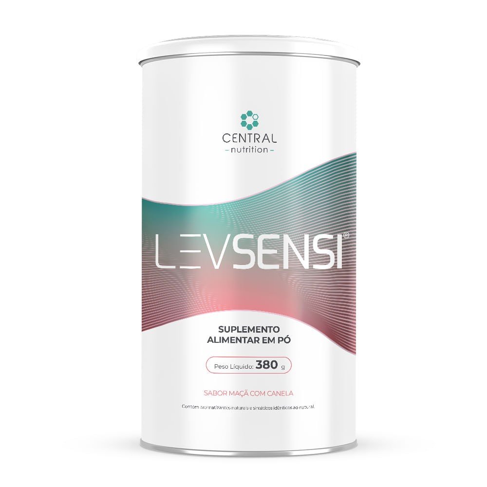 LEVSENSI MAÇÃ COM CANELA 380G - CENTRAL NUTRITION