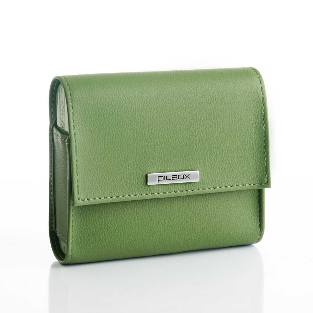 ORGANIZADOR DE COMPRIMIDOS MAXI V4 - VERDE - PILBOX