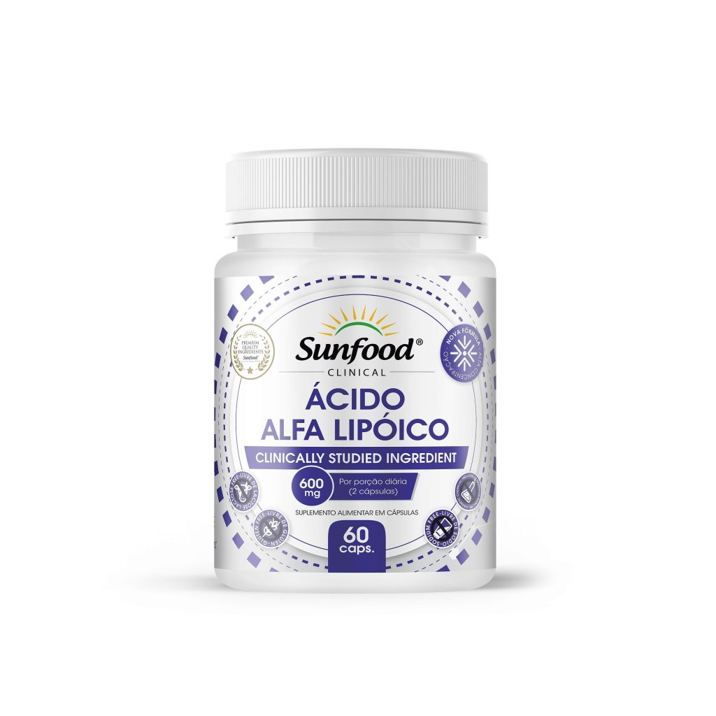 ACIDO ALFA LIPOICO 60CAP - SUNFOOD