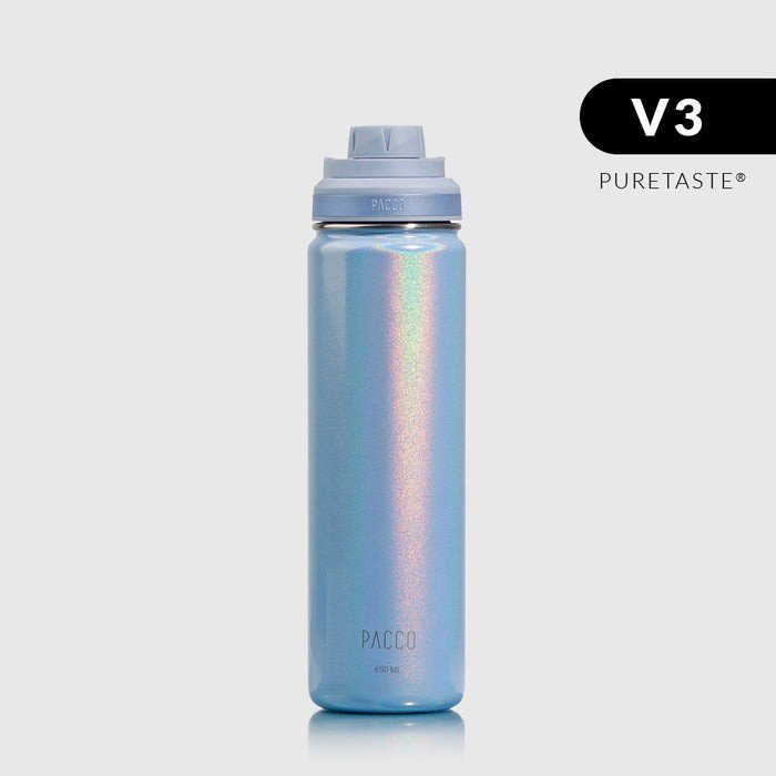 GARRAFA TÉRMICA HYDRA V3 650ML - TOPÁZIO - PACCO