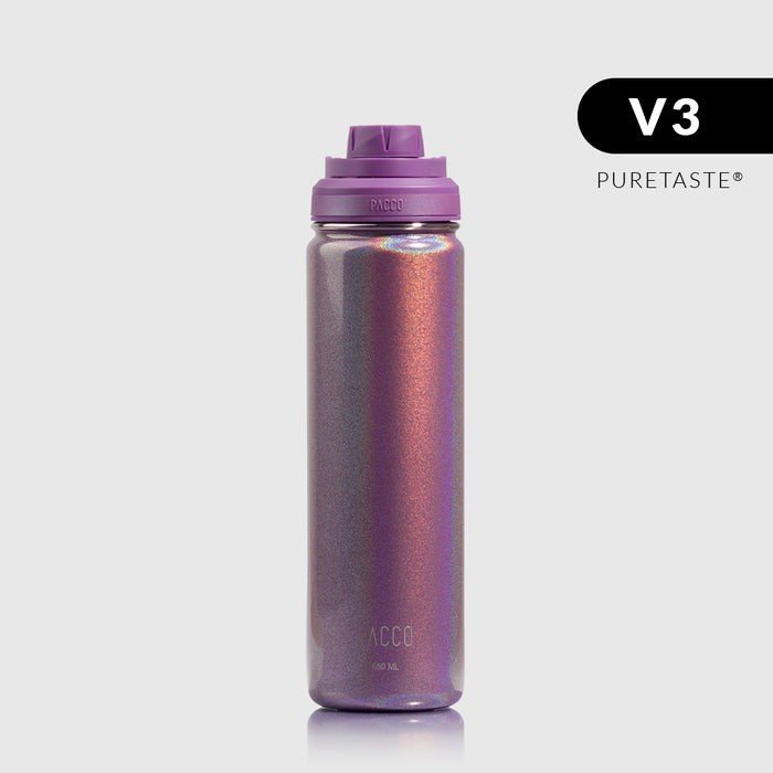 GARRAFA TÉRMICA HYDRA V3 650ML - AMETISTA - PACCO