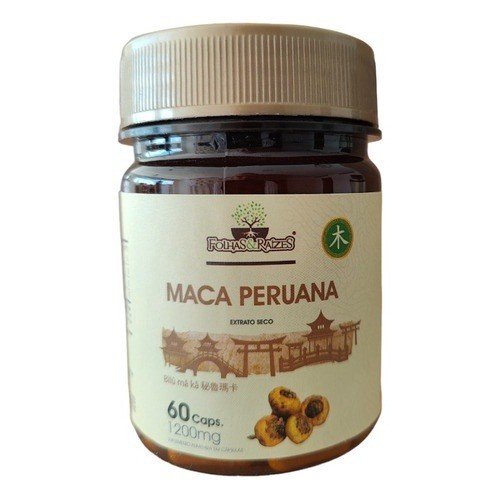 MACA PERUANA 60CAP - FOLHAS E RAIZES