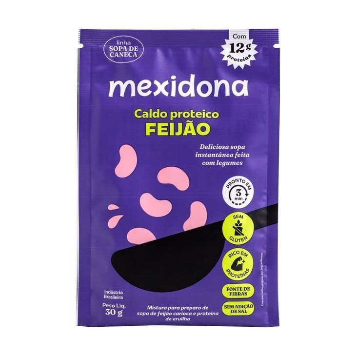 CALDO PROTEICO FEIJÃO 30G - MEXIDONA