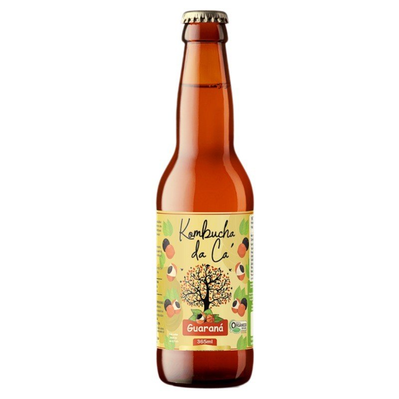 KOMBUCHA DE GUARANÁ 365ML - KOMBUCHA DA CA
