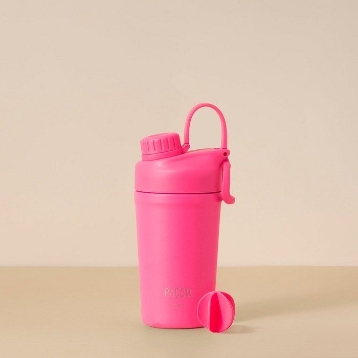 COPO TÉRMICO SHAKER 600ML - PINK - PACCO