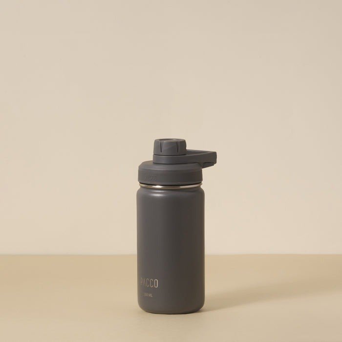 GARRAFA TÉRMICA HYDRA V2 350ML - CINZA - PACCO