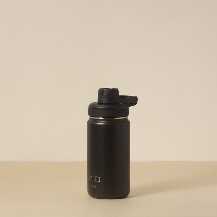 GARRAFA TÉRMICA HYDRA V2 350ML - PRETA - PACCO