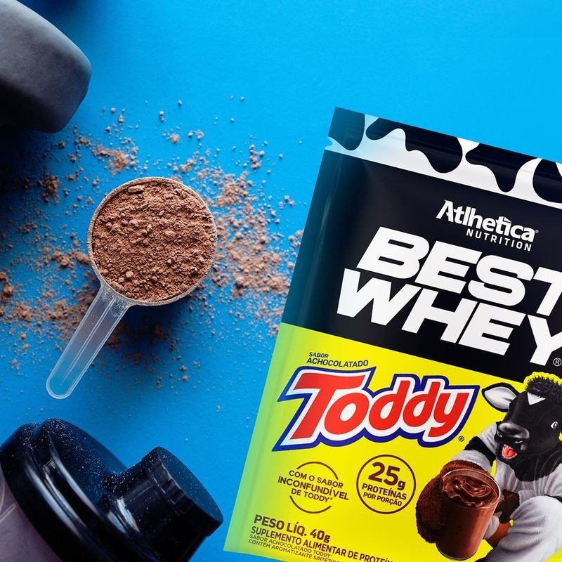 BEST WHEY TODDY 40G (SACHÊ) - ATHLETICA NUTRITION