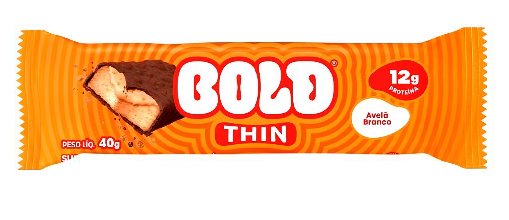 BARIINHA DE AVELÃ BRANCO - BOLD THIN