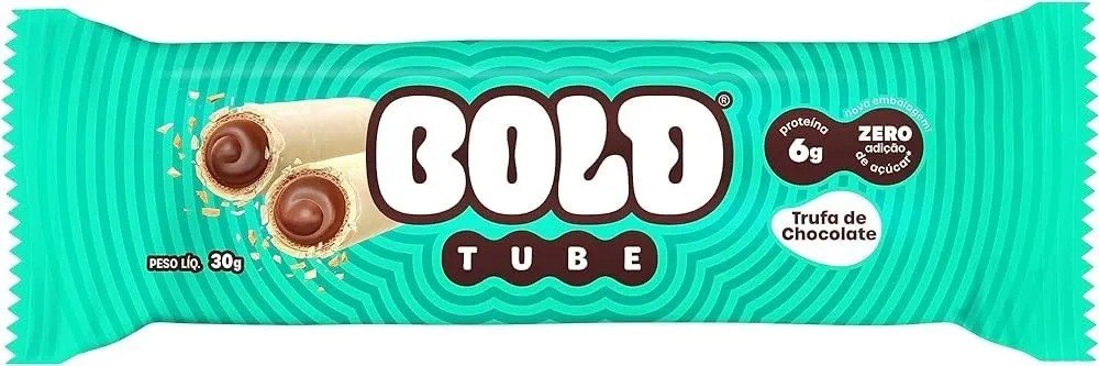 BARRINHA DE TRUFA DE CHOCOLATE - BOLD TUBE