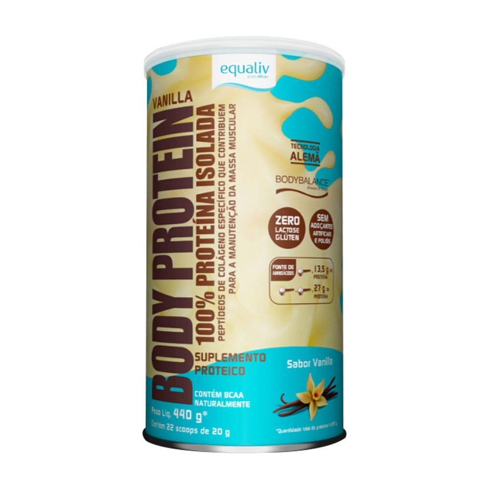 BODY PROTEIN VANILLA 440G - EQUALIV