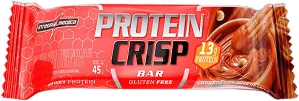 CRISP BAR CHURROS COM DOCE DE LEITE - INTEGRALMEDICA