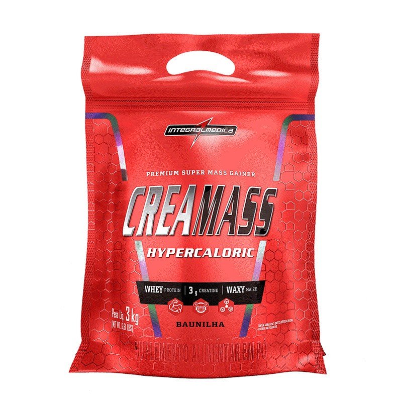 CREAMASS BAUNILHA 3KG - INTEGRALMEDICA