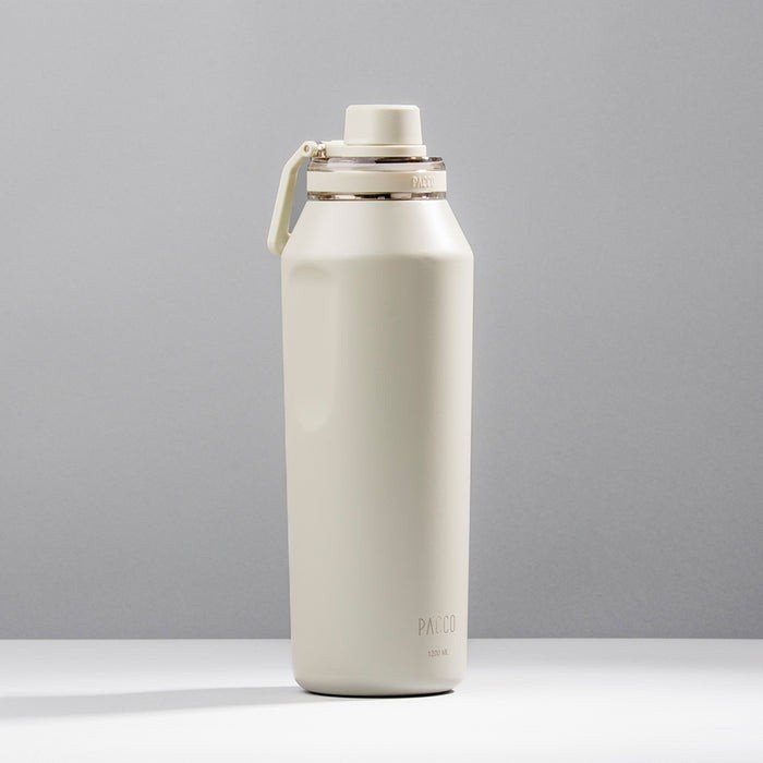 GARRAFA TÉRMICA VYTA 1200ML - CREME - PACCO