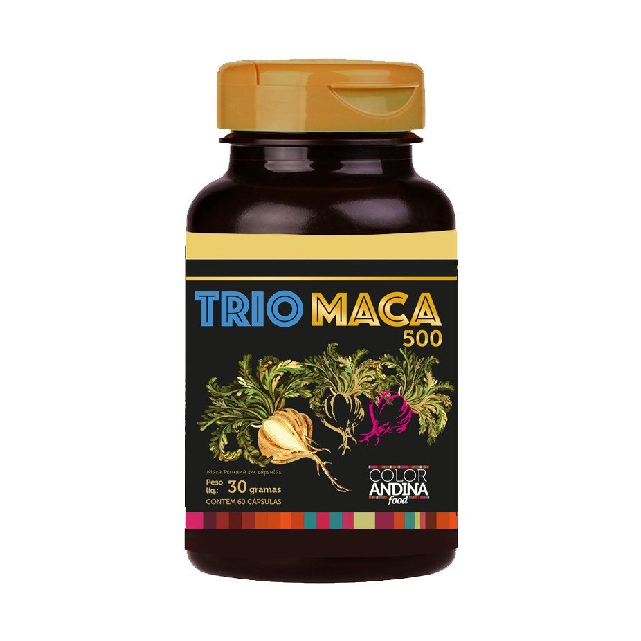 TRIO MACA 60CAP - COLOR ANDINA