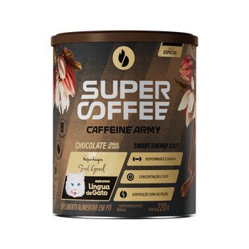 SUPERCOFFEE CHOCOLATE LINGUA DE GATO 3.0 220G