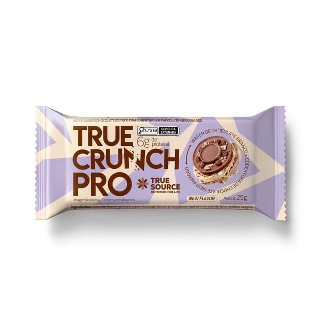 TRUE CHUNCH PRO WAFER CHOCOLATE MEIO AMARGO - TRUE SOURCE