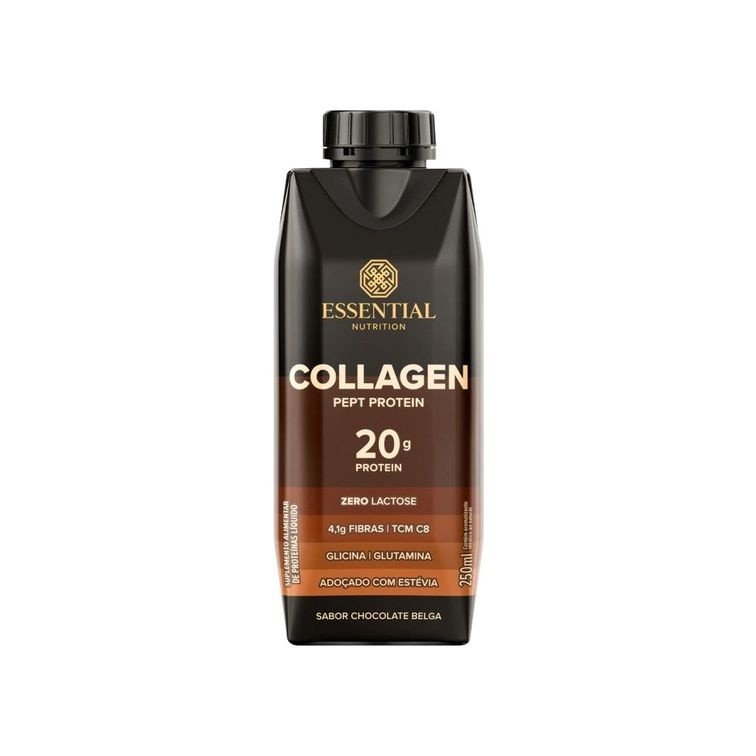 COLLAGEN PEPT PROTEIN CHOCOLATE BELGA 250ML - ESSENTIAL